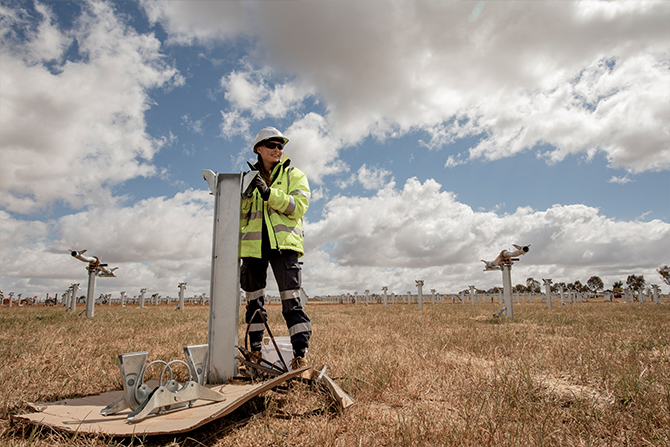 The Women in Solar project provides opportunities in one of Australia's booming industries