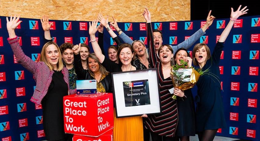 Great Place To Work 2019 - Secretary Plus Belgium