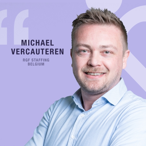 Michael Vercauteren RGF Staffing Belgium